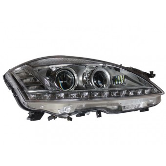 Komple Far W221 Sağ (AHL-Xenon) Tek Sıra 6lı Soket 2011-12